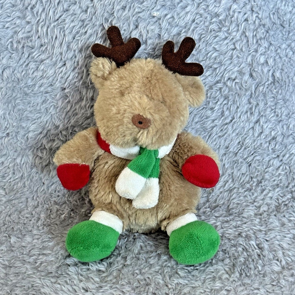 Child of Mine Christmas Reindeer Plush 5" Stuffed Animal‎ Holiday Carters Toy